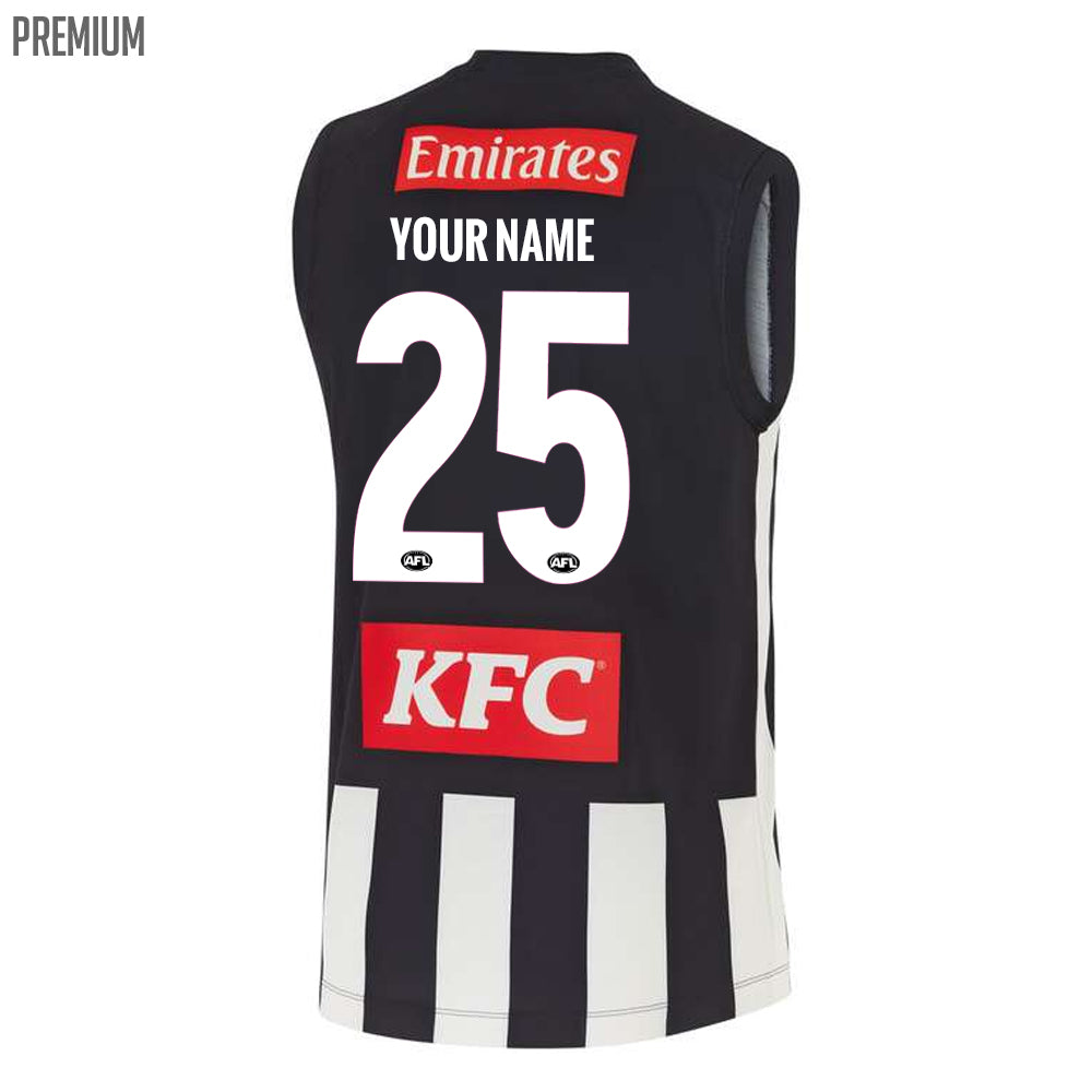 2025 Collingwood Magpies AFL Home Guernsey - Youth
