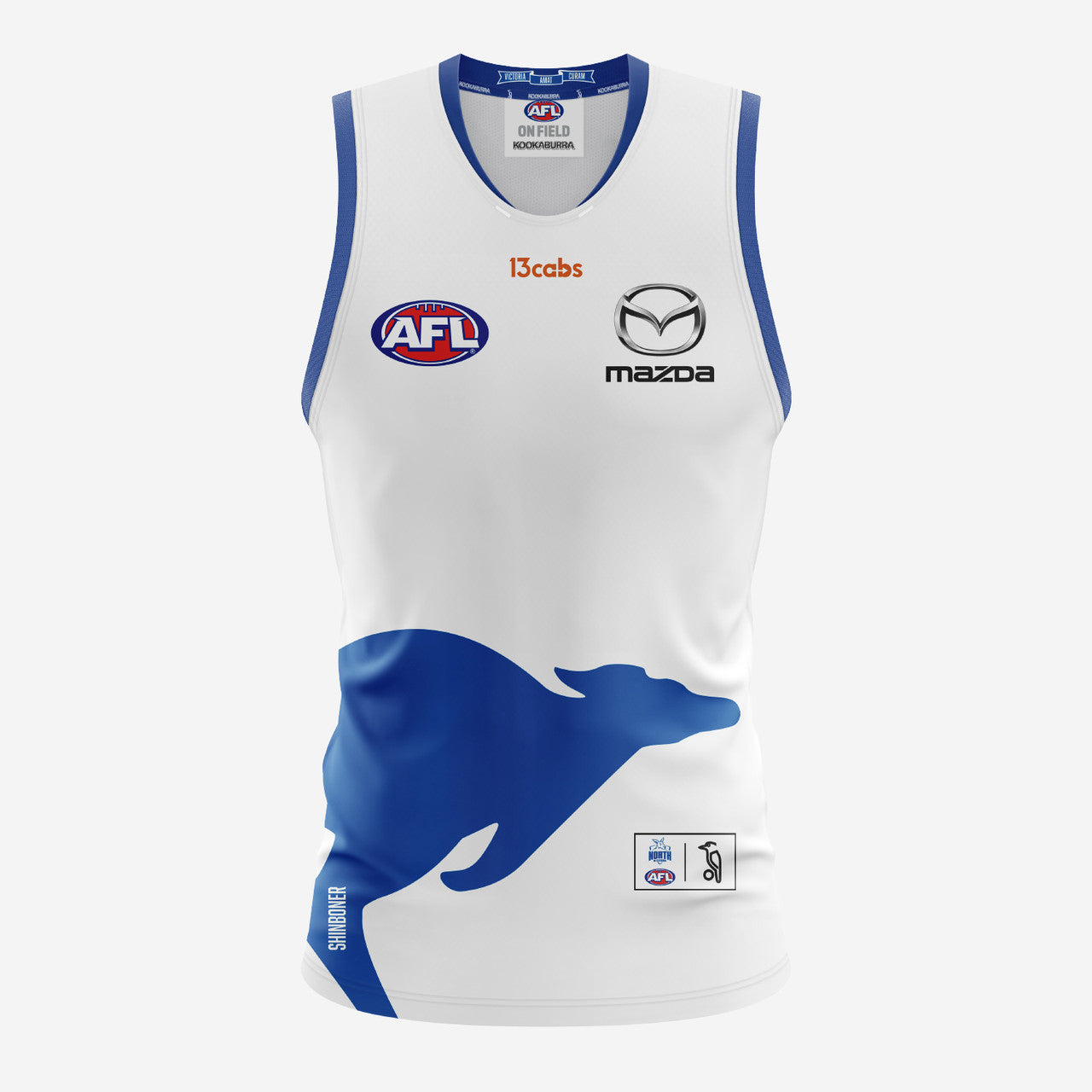 2026 North Melbourne Kangaroos ADULTS Away Guernsey
