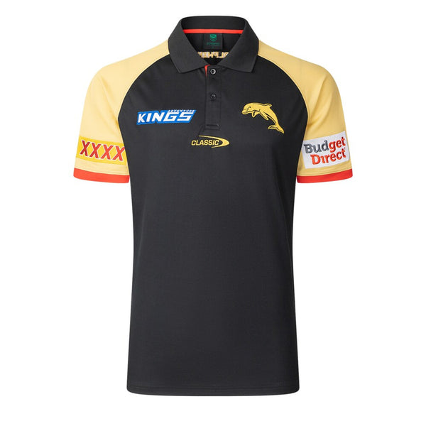 2025 Dolphins NRL Players Polo - Mens