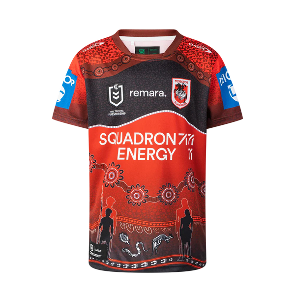 2025 St George Illawarra Dragons NRL Indigenous Jersey - Toddler