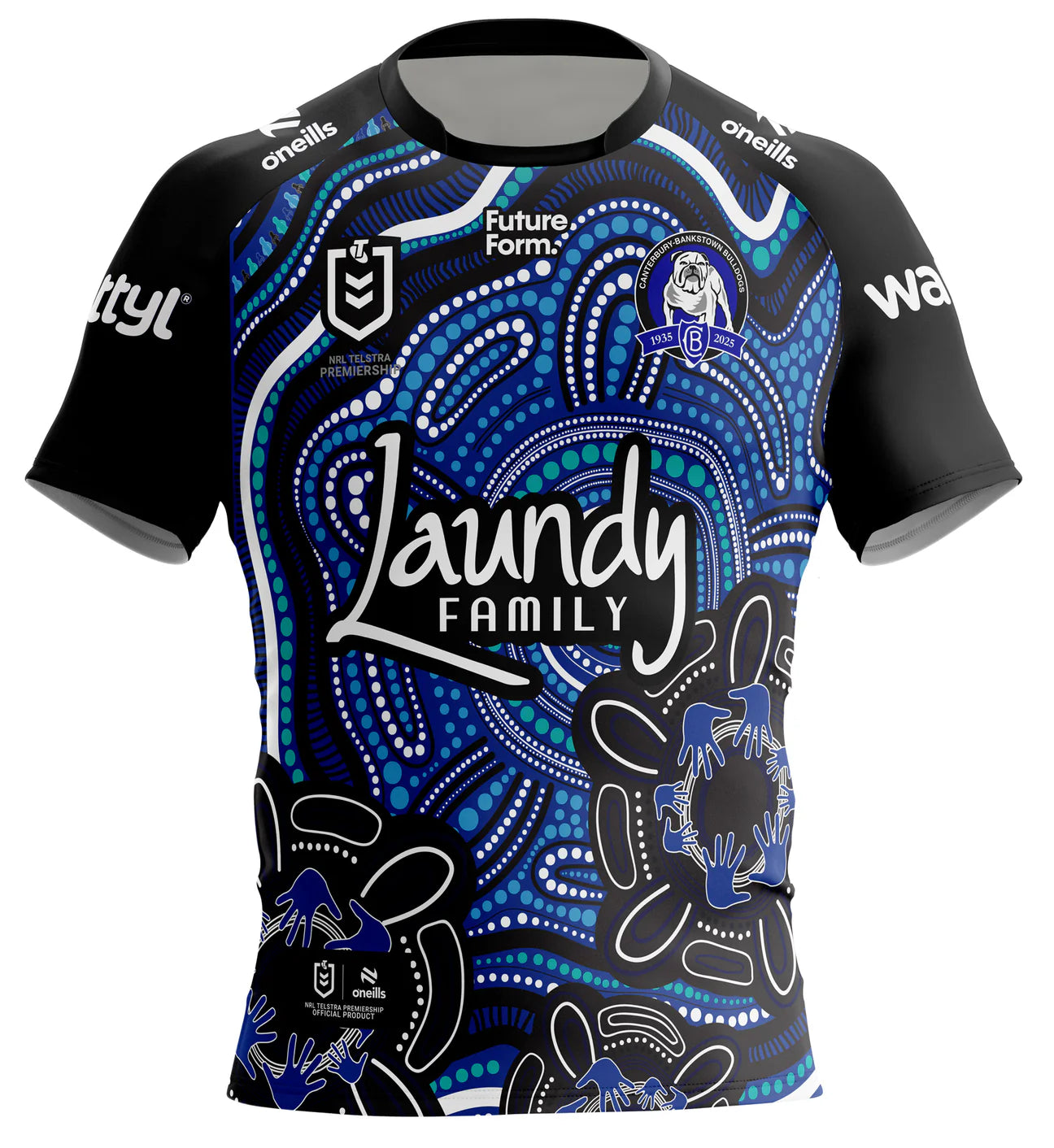 2025 Canterbury Bulldogs NRL Indigenous Jersey - Youth