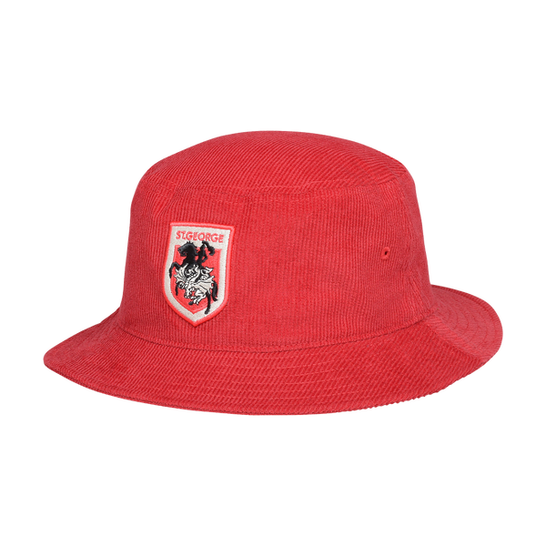 St George Dragons NRL Retro Corduroy Bucket Hat