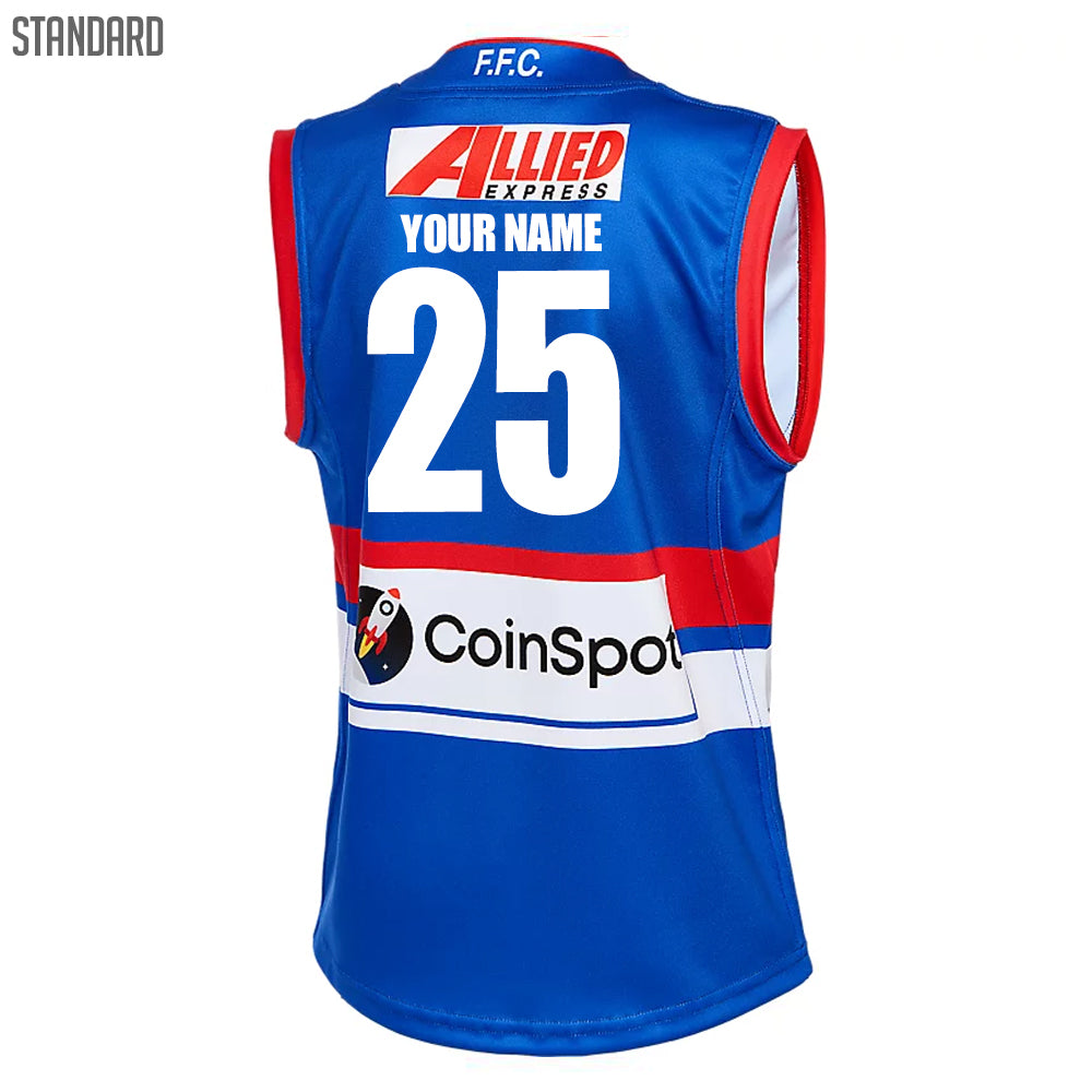 2025 Western Bulldogs AFL Home Guernsey - Mens