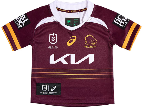 2025 Brisbane Broncos NRL Home Jersey - Toddler