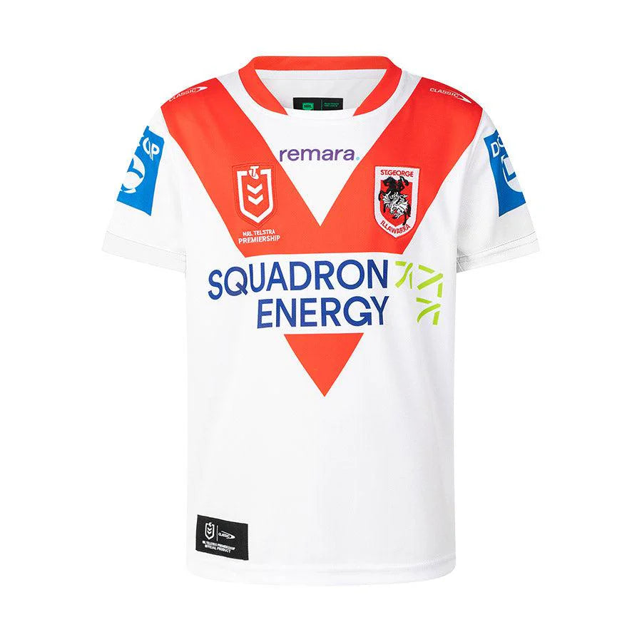 2025 St George Illawarra Dragons NRL Home Jersey - Toddler