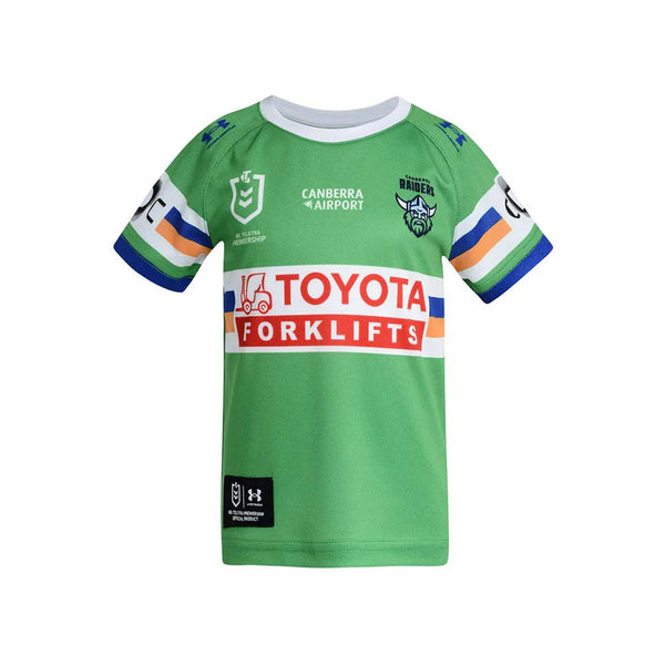 2026 Canberra Raiders TODDLER Home Jersey Set