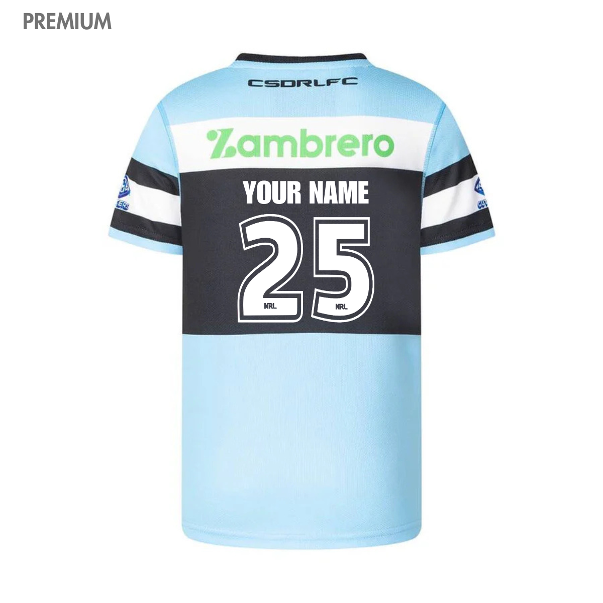 2025 Cronulla Sharks NRL Home Jersey - Youth