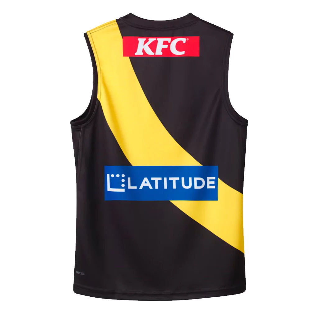 2025 Richmond Tigers AFL Home Guernsey - Youth