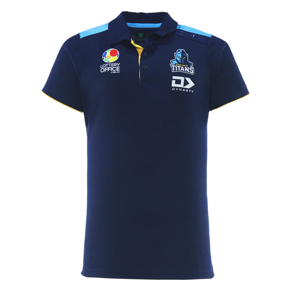 2026 Gold Coast Titans ADULTS Media Polo