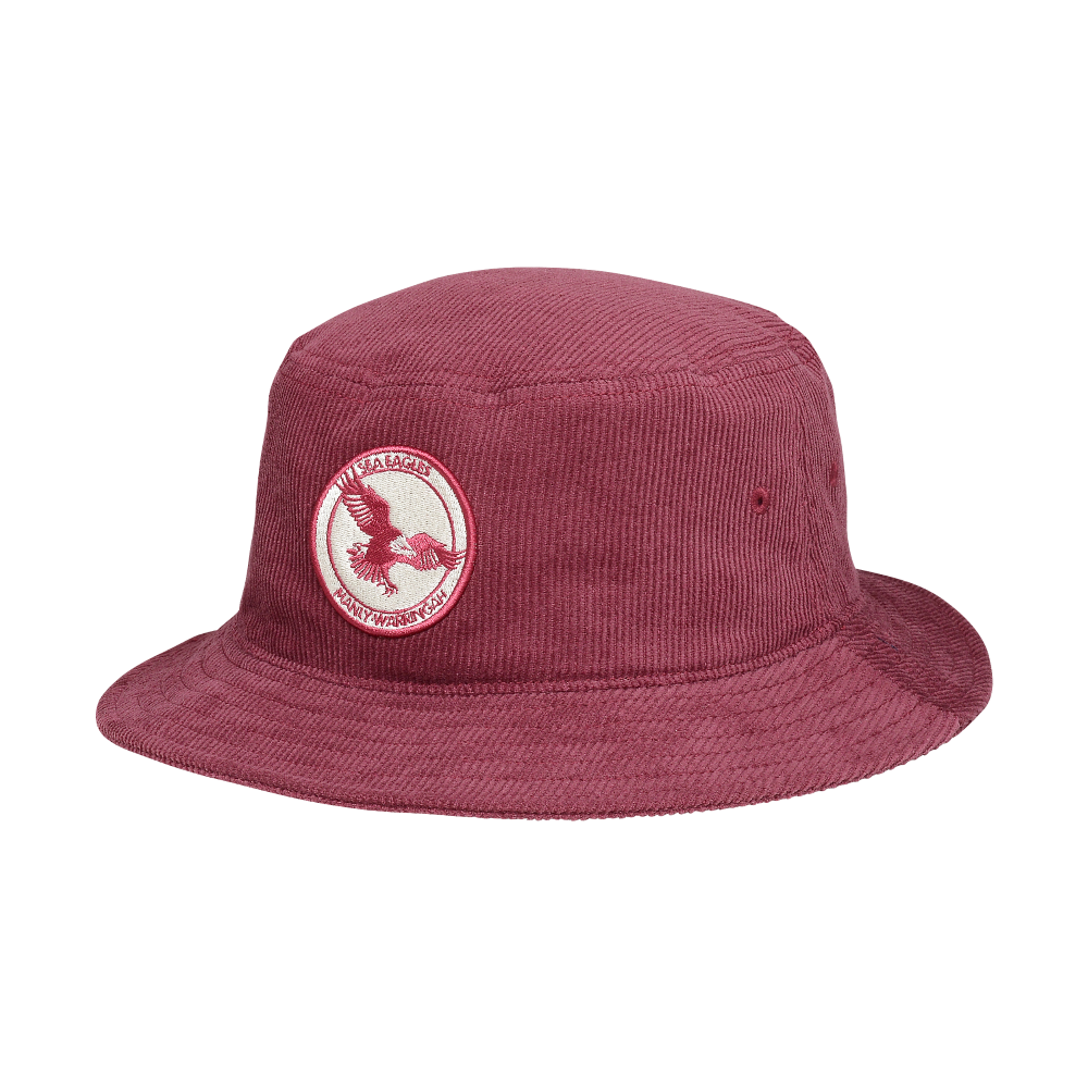 Manly Sea Eagles NRL Retro Corduroy Bucket Hat