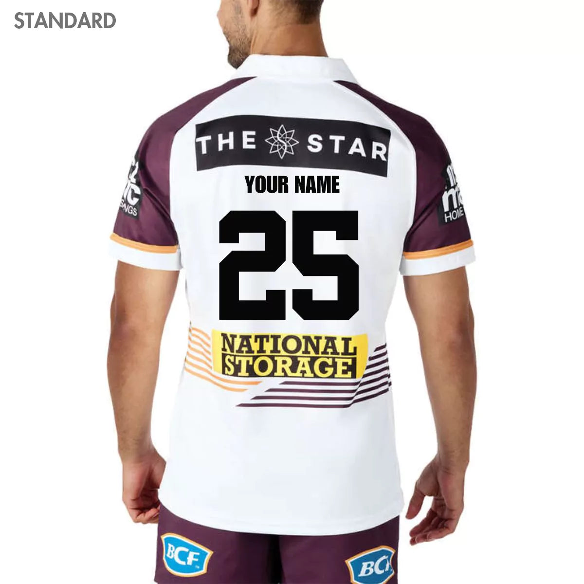 2025 Brisbane Broncos NRL Away Jersey - Mens