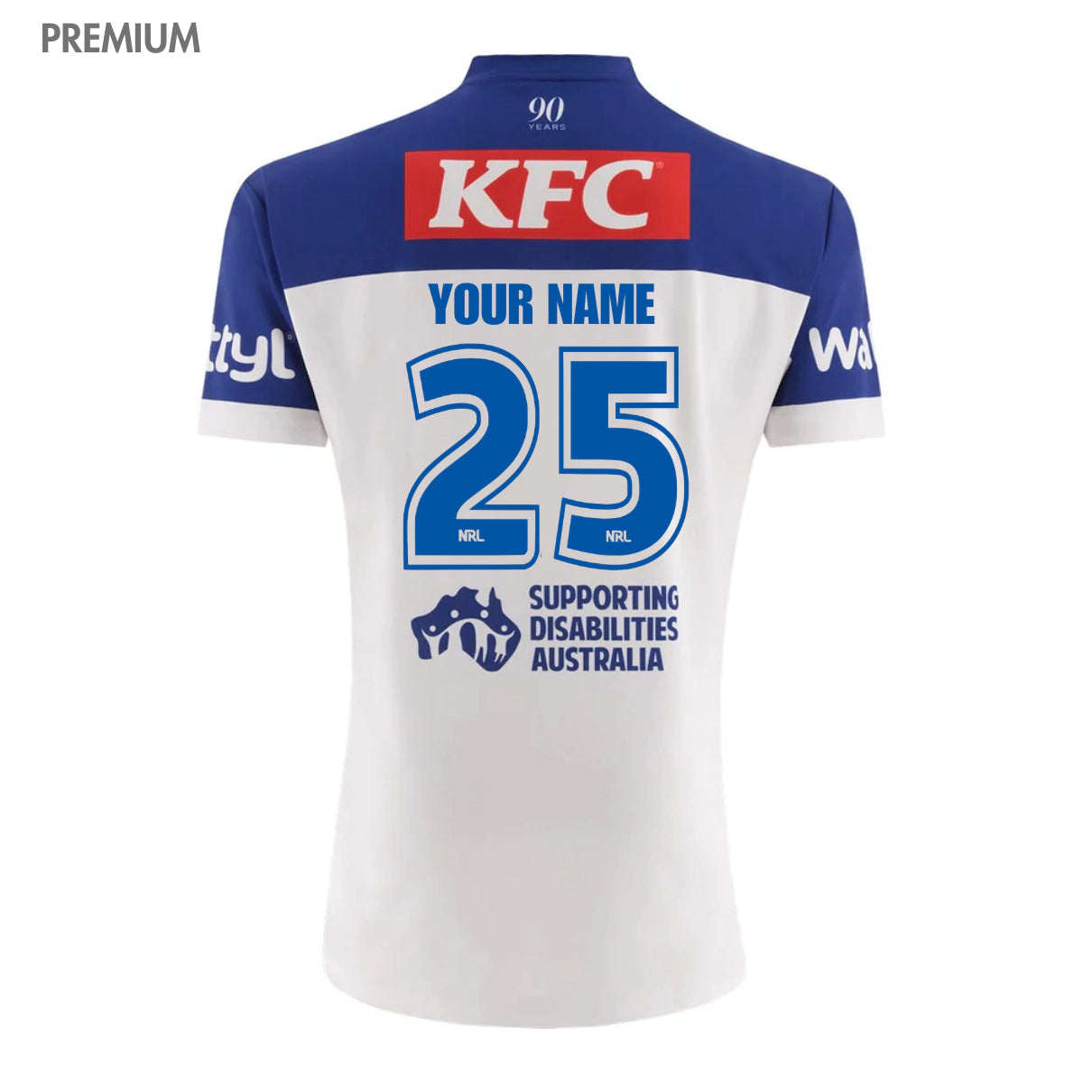 2025 Canterbury Bulldogs NRL Home Jersey - Toddler