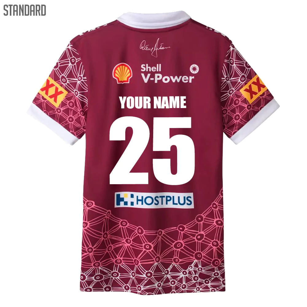2025 Queensland Maroons State of Origin Indigenous Jersey - Mens