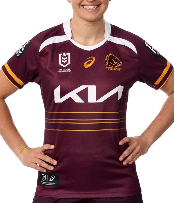 2025 Brisbane Broncos NRL Home Jersey - Womens