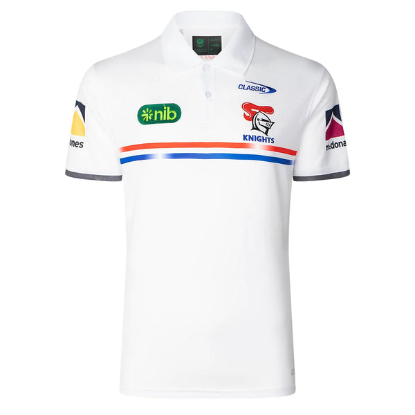 2025 Newcastle Knights NRL Players Polo - Mens