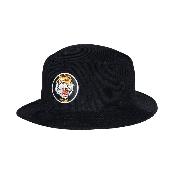 Balmain Tigers NRL Retro Corduroy Bucket Hat