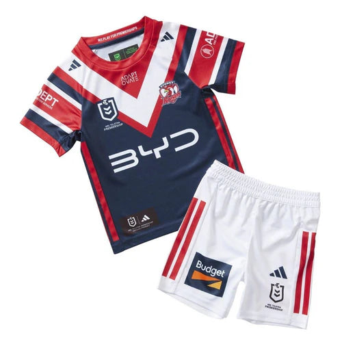 2026 Sydney Roosters TODDLER Home Jersey Set