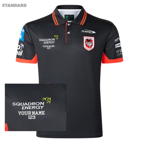 2026 St George Illawarra Dragons NRL Team Polo - Mens