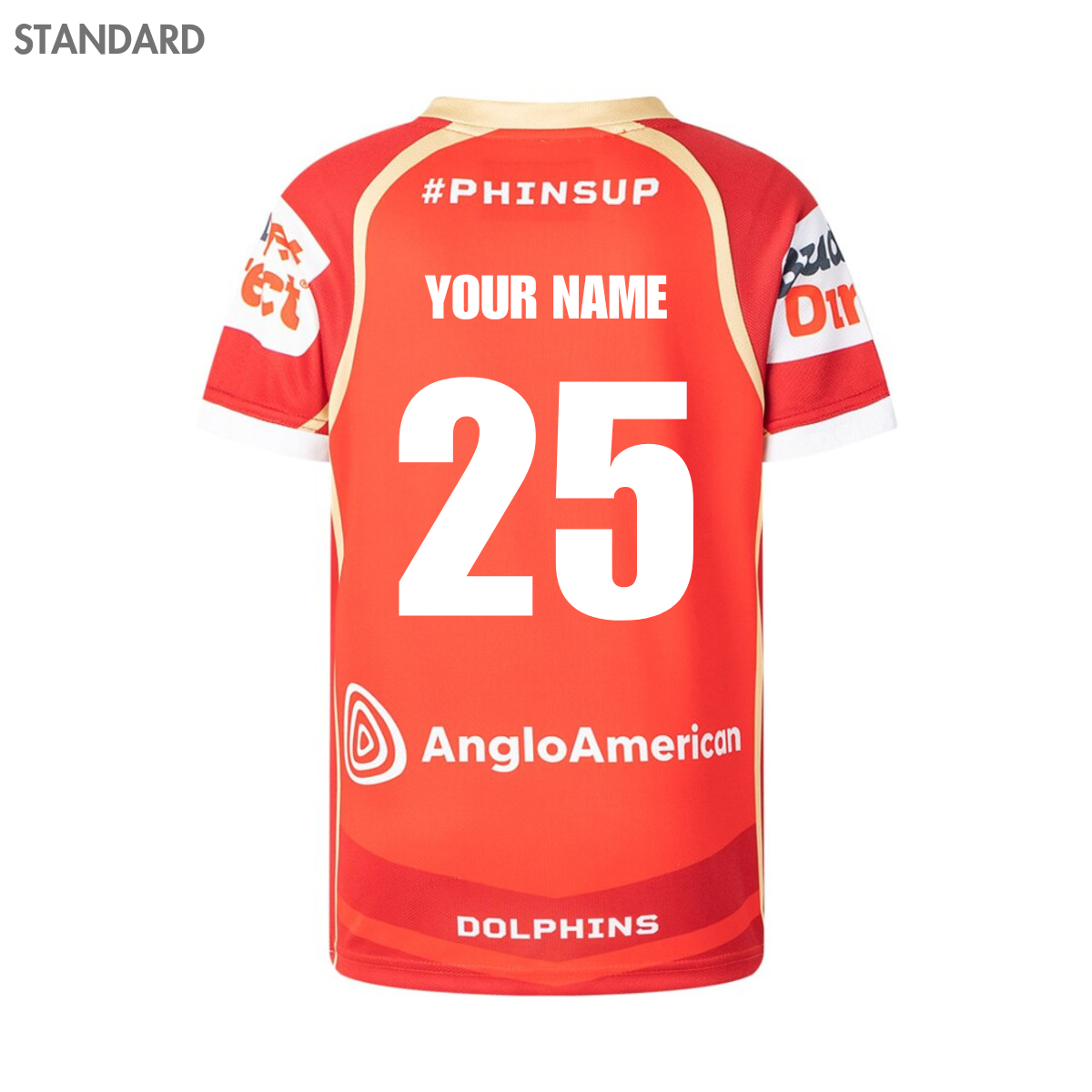 2025 Dolphins NRL Home Jersey - Youth