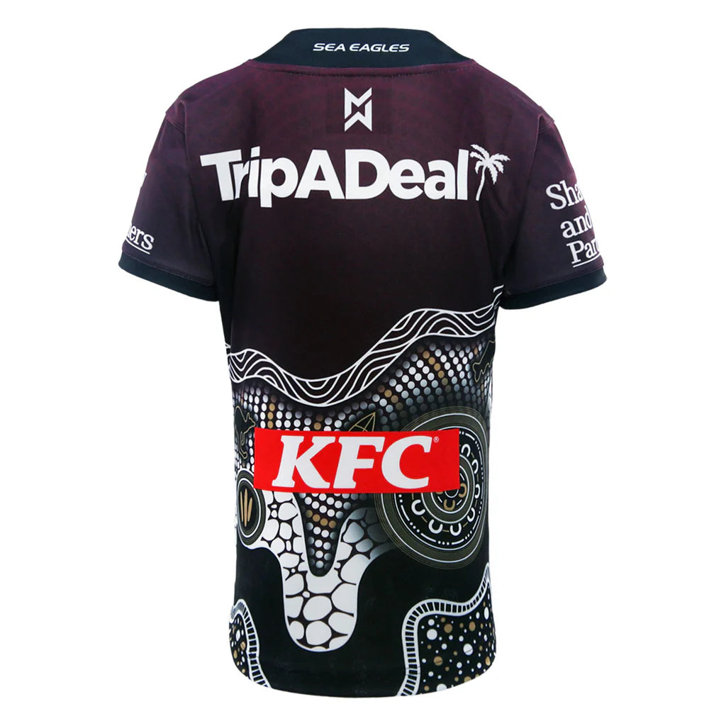 2025 Manly Sea Eagles NRL Indigenous Jersey - Youth