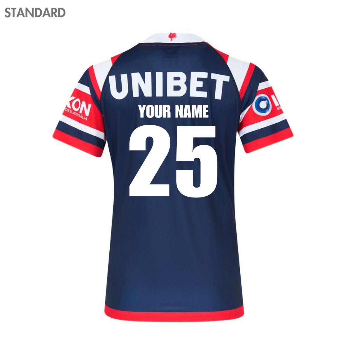 2025 Sydney Roosters NRL Home Jersey - Womens