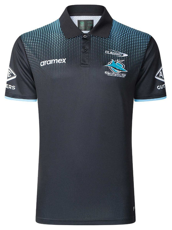2025 Cronulla Sharks NRL Media Polo - Mens