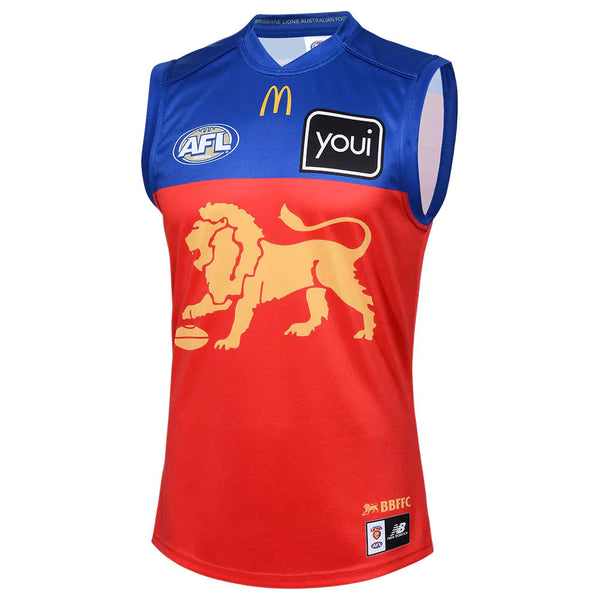 2025 Brisbane Lions AFL Away Guernsey - Mens