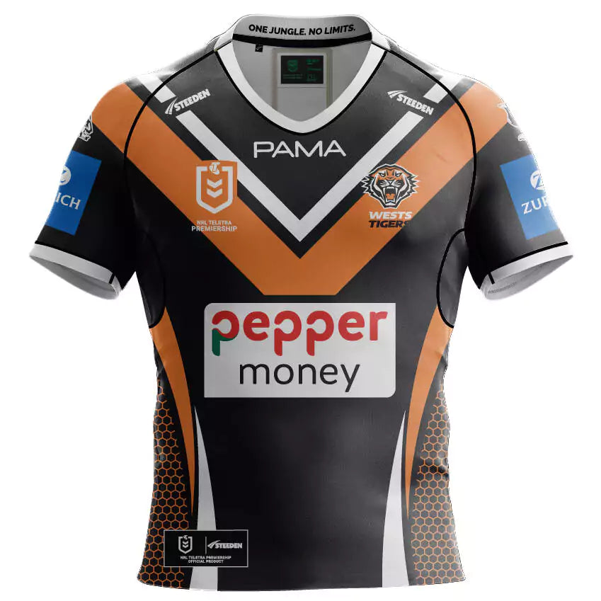 2025 Wests Tigers NRL Home Jersey - Mens