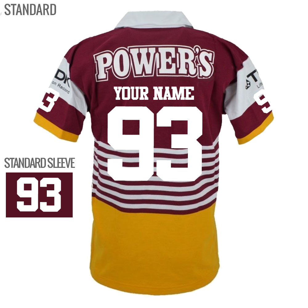 1993 Brisbane Broncos Retro Jersey – Mens