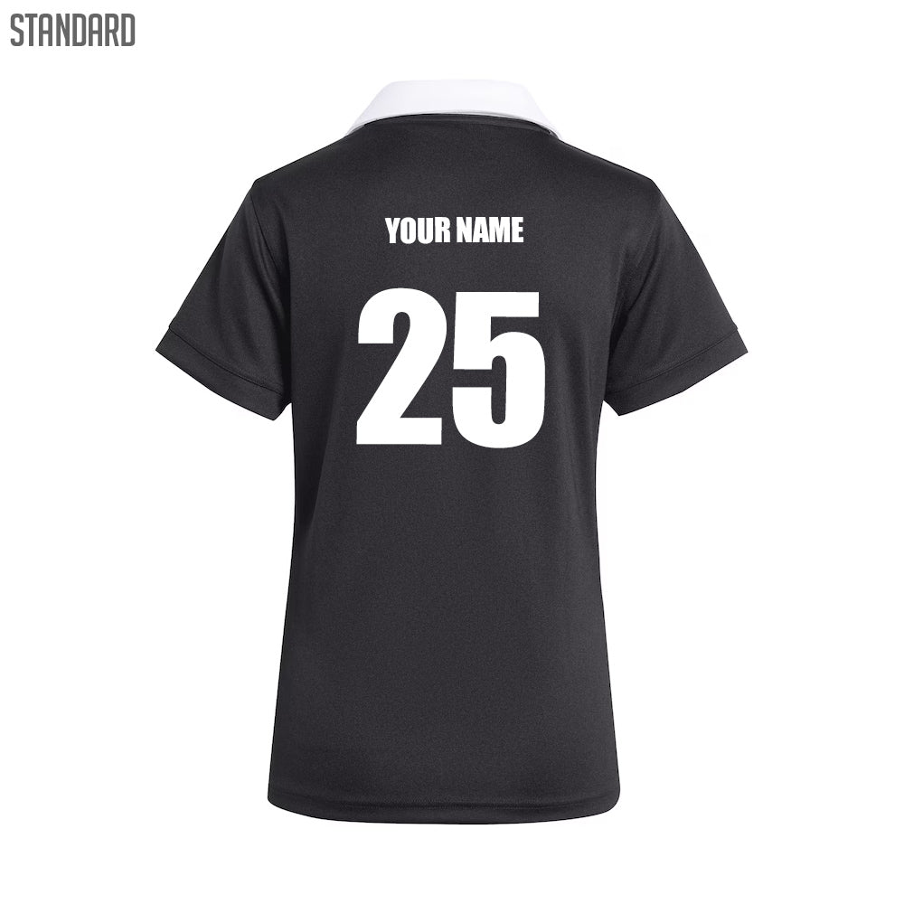 2025 New Zealand All Blacks Rugby Jersey – Womens