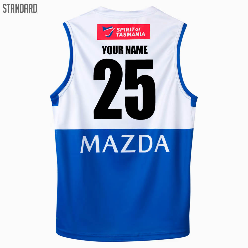 2025 North Melbourne Kangaroos AFL Away Guernsey - Mens