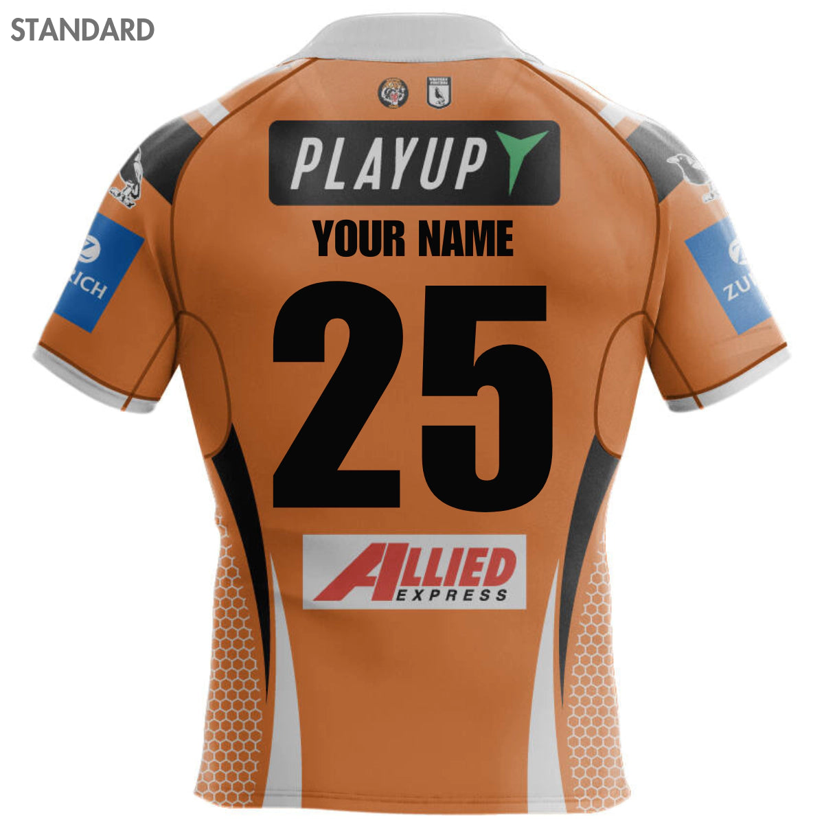 2025 Wests Tigers NRL Away Jersey - Mens