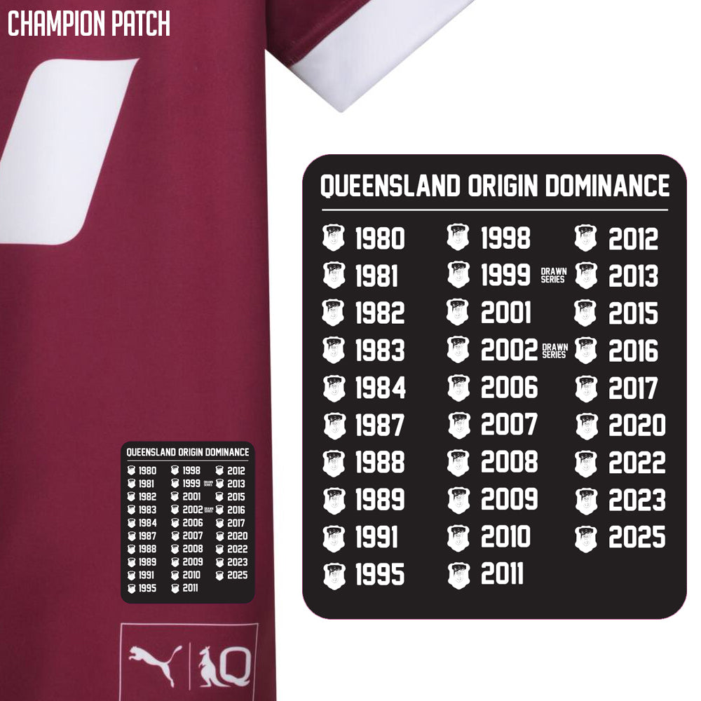 2025 Queensland Maroons State of Origin Jersey - Womens