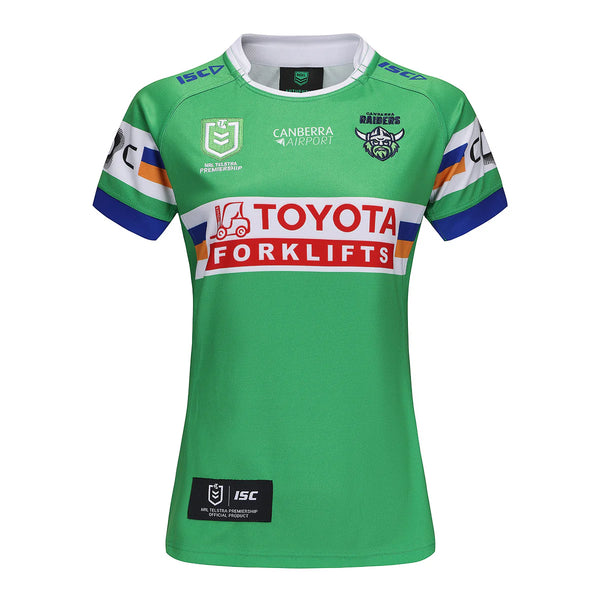 2025 Canberra Raiders NRL Home Jersey - Womens