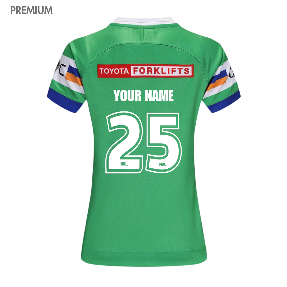2025 Canberra Raiders NRL Home Jersey - Womens