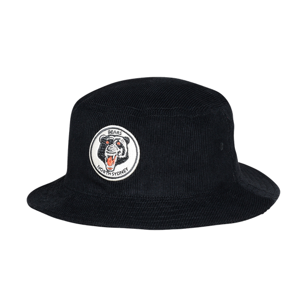 North Sydney Bears NRL Retro Corduroy Bucket Hat