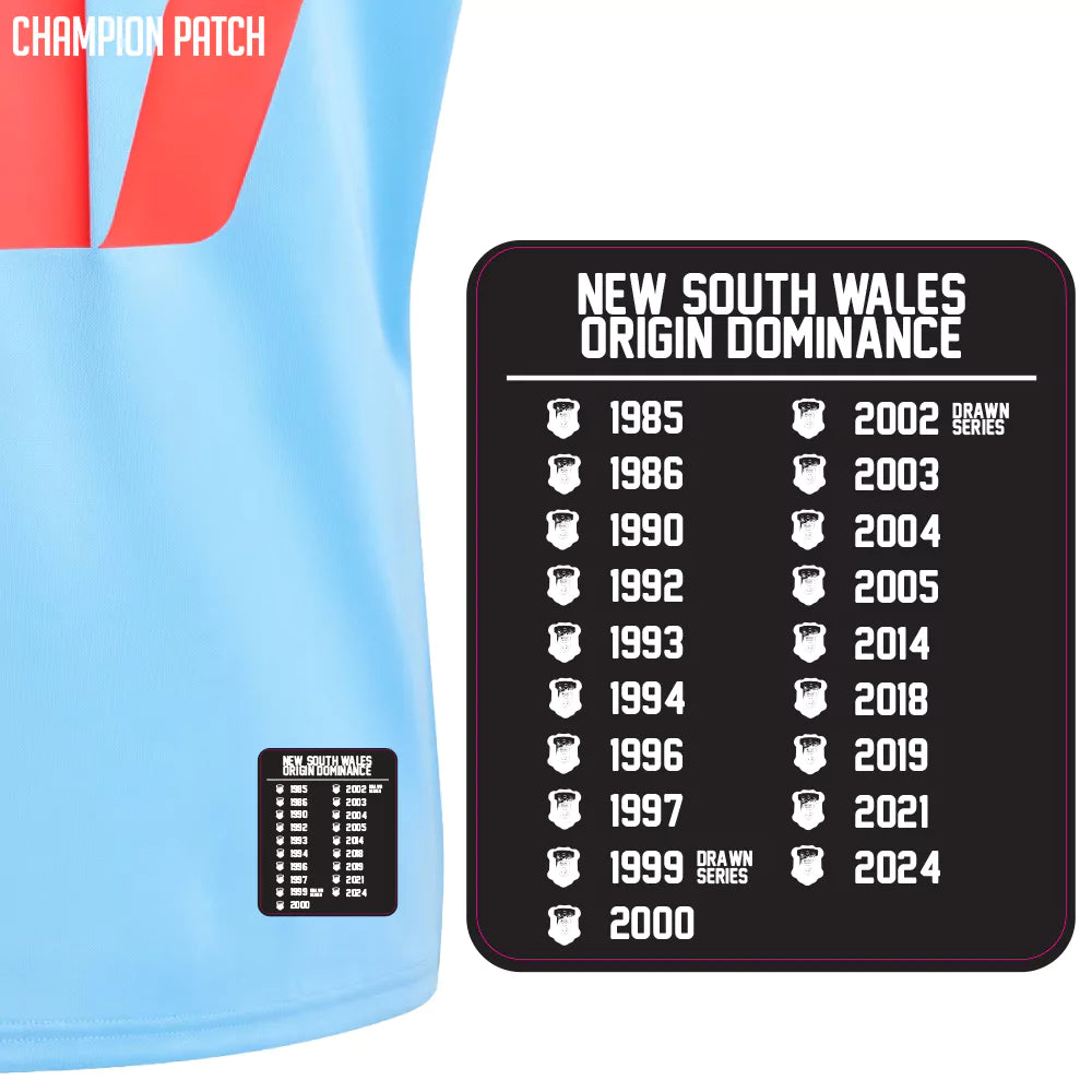 2025 NSW Blues State of Origin Jersey - Womens
