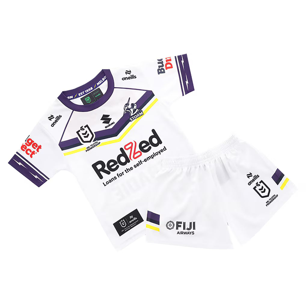 2026 Melbourne Storm TODDLER Away Jersey Set