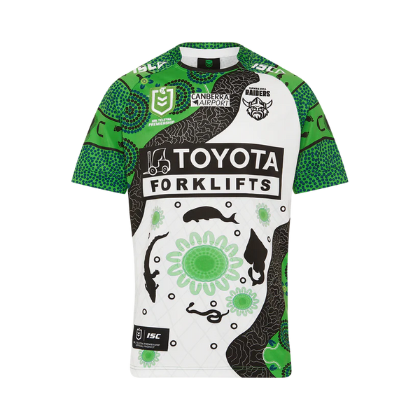2025 Canberra Raiders NRL Indigenous Jersey - Youth