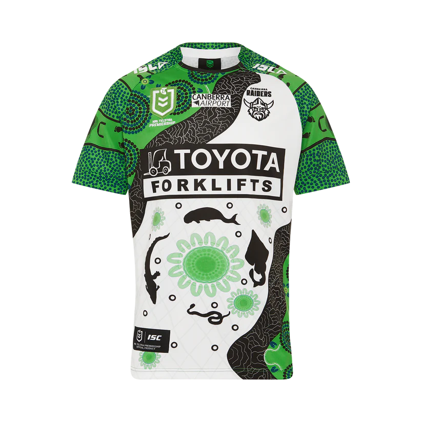 2025 Canberra Raiders NRL Indigenous Jersey - Youth