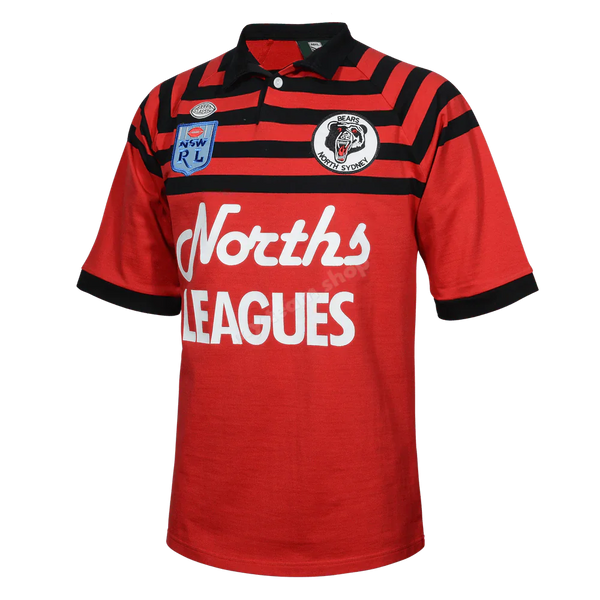 1991 North Sydney Bears Retro Jersey