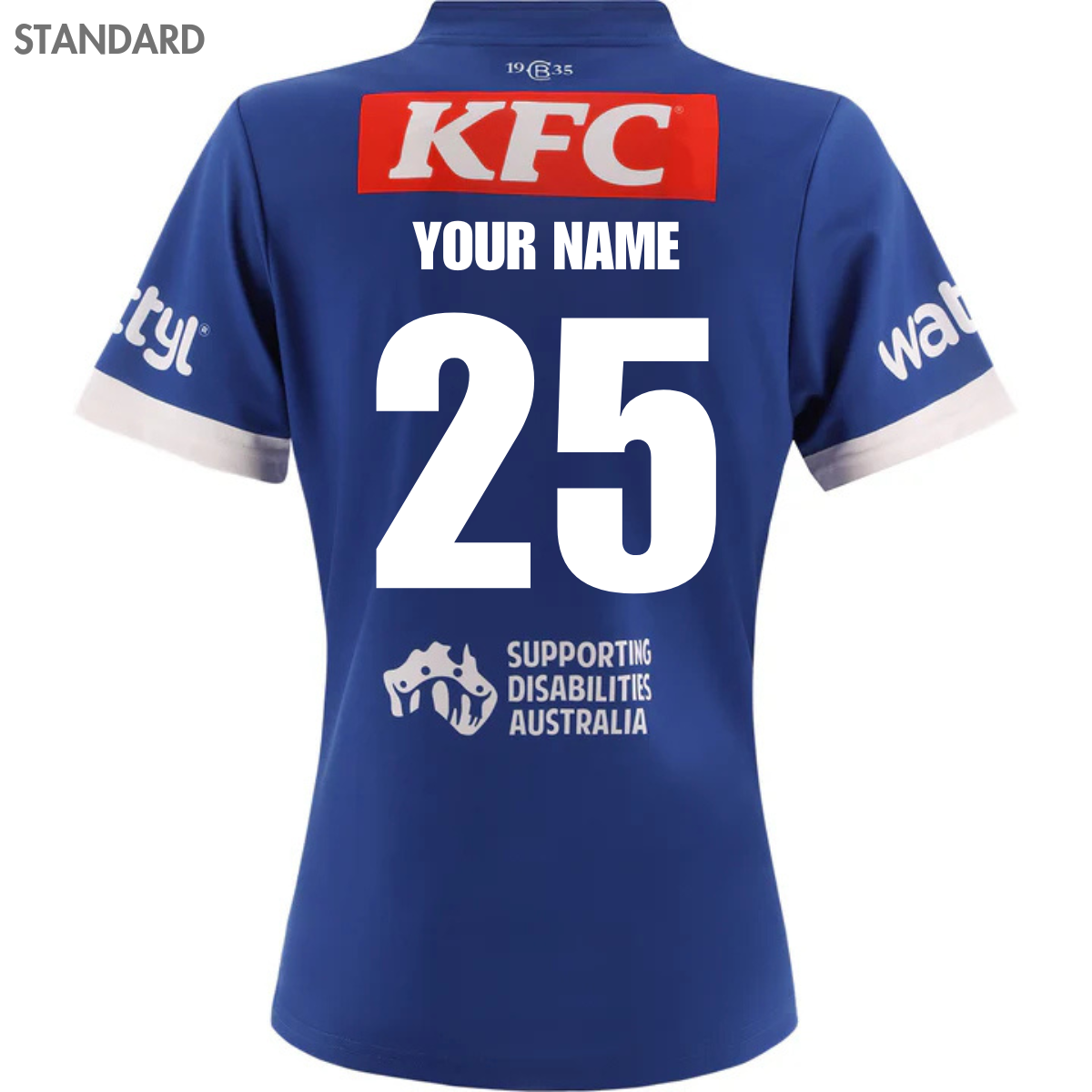 2025 Canterbury Bulldogs NRL Away Jersey - Youth