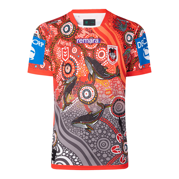 2026 St George Illawarra Dragons ADULTS Indigenous Jersey