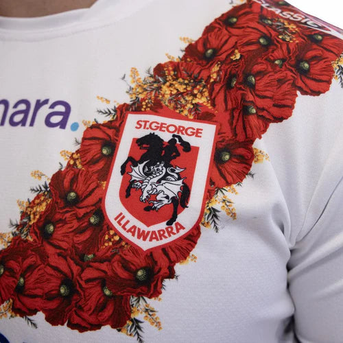 2026 St George Illawarra Dragons ADULTS Anzac Round Jersey