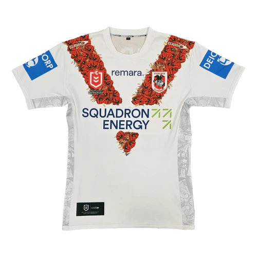 2026 St George Illawarra Dragons ADULTS Anzac Round Jersey
