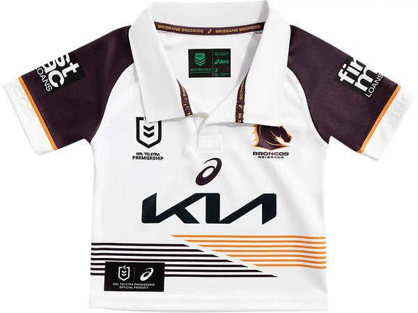2025 Brisbane Broncos NRL Away Jersey - Toddler