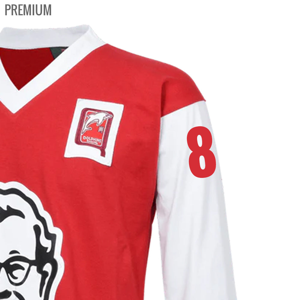 1986 Redcliffe Dolphins Retro Jersey – Mens