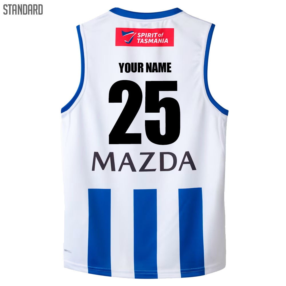 2025 North Melbourne Kangaroos AFL Home Guernsey - Youth
