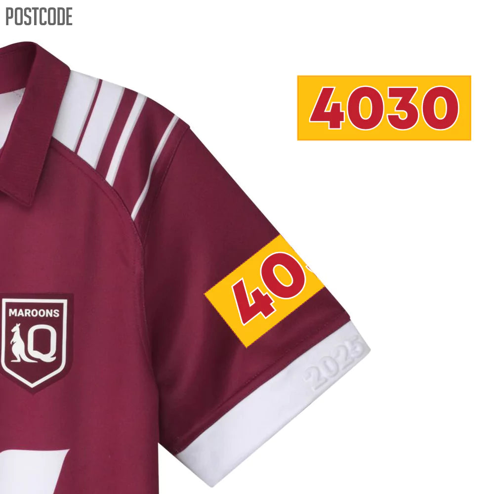 2025 Queensland Maroons NRL State of Origin Jersey - Mens