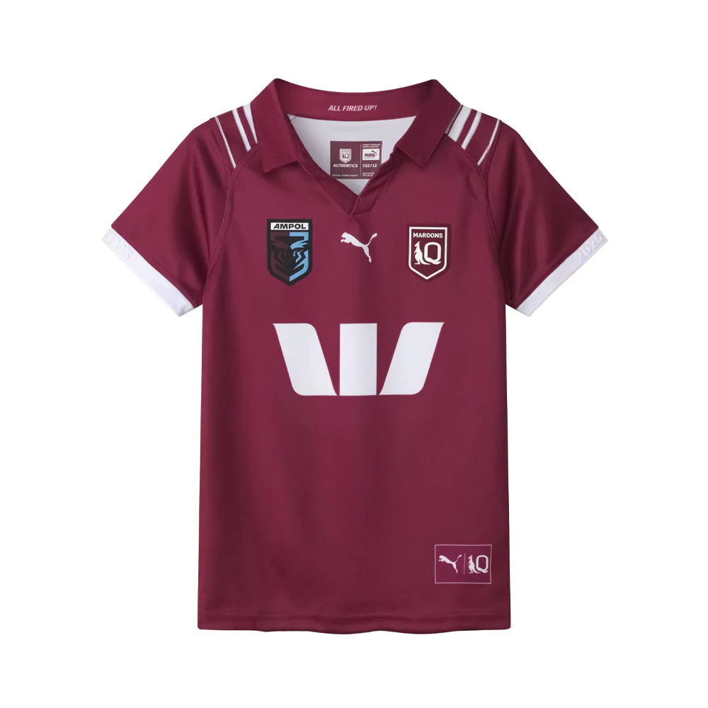 2025 Queensland Maroons State of Origin Jersey - Youth